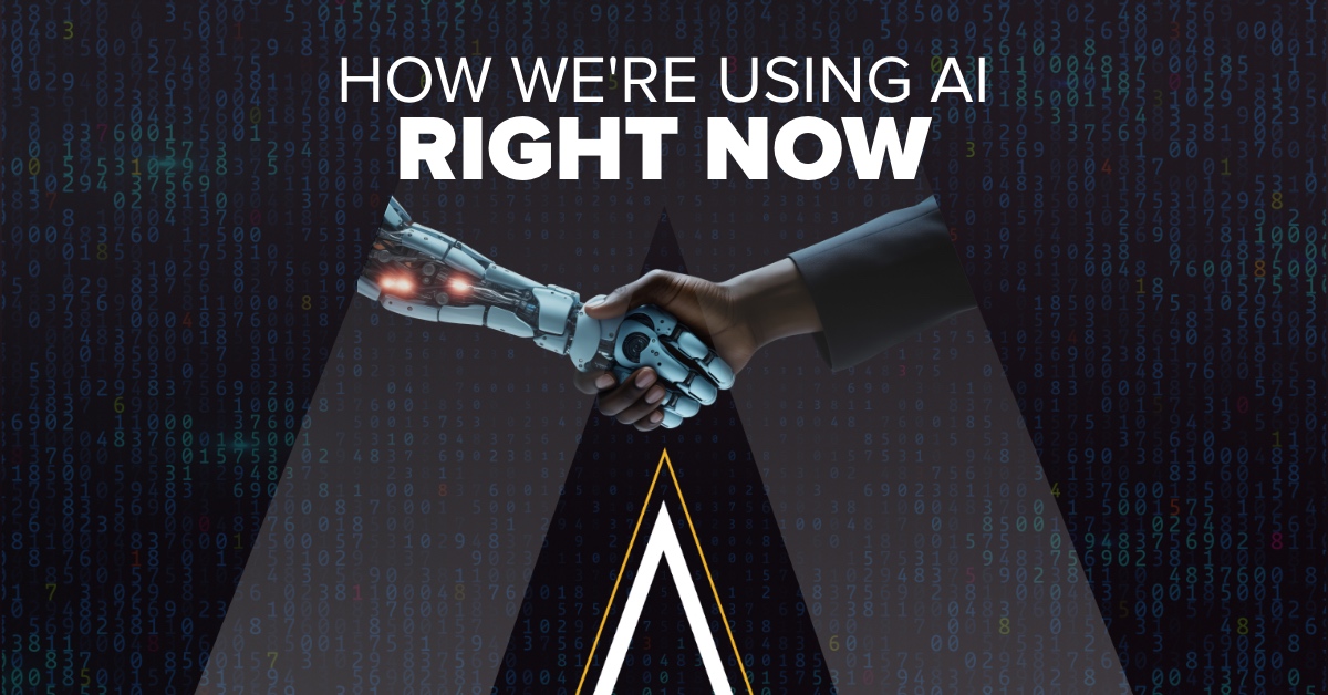 How we're using AI right now